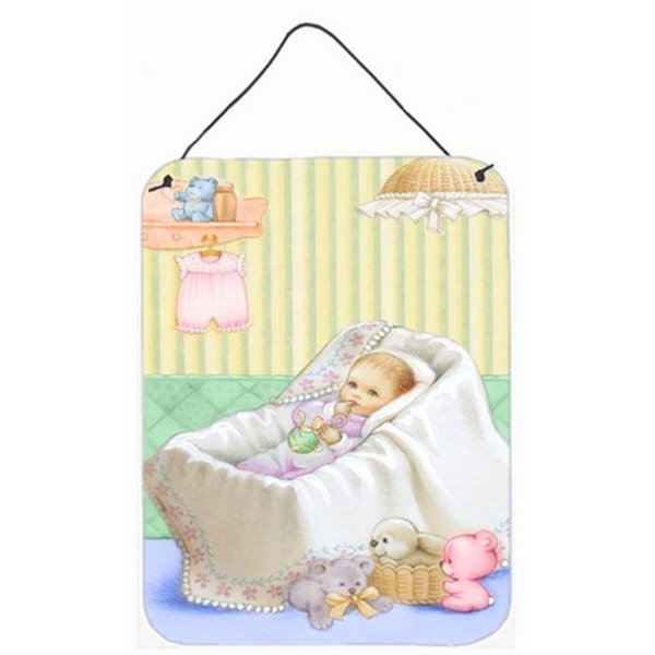 Micasa New Baby in Crib Wall or Door Hanging Prints MI733084